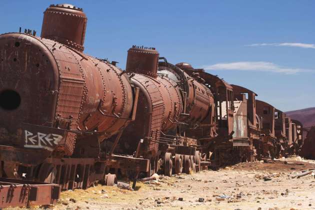 Cimetière de trains d'Uyuni