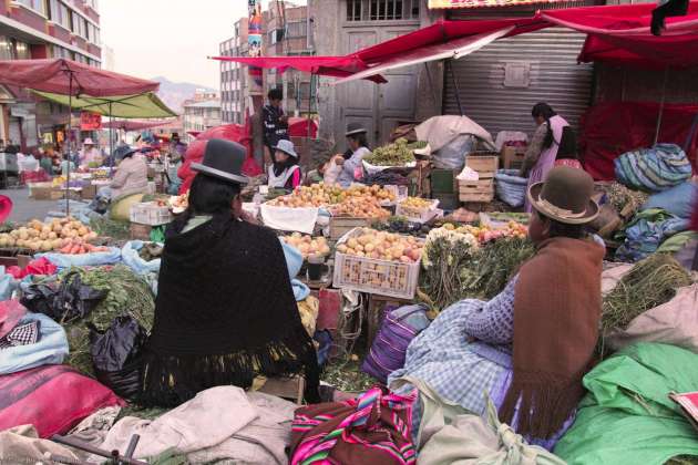 Mercado típico de San Pedro