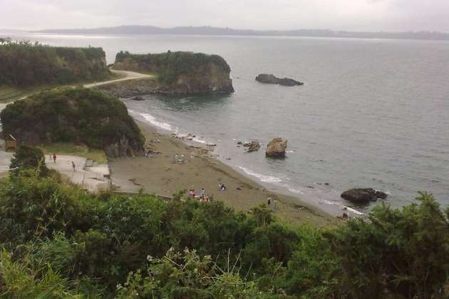 Plage de Arena gruesa 