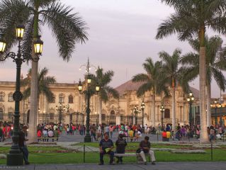 Arrival in Lima