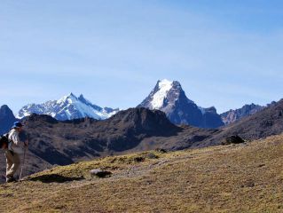 Départ pour le trekking de Lares