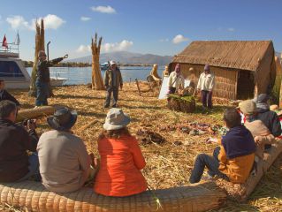 Titicaca Lake and Suasi private island