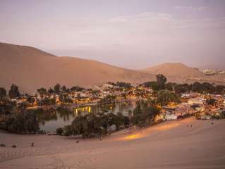 The Ballestas Islands and the Oasis of Huacachina