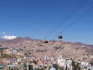 Vol Uyuni / La Paz et après-midi libre à La Paz